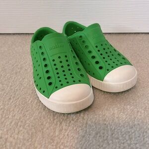 Native slip on shoes, toddler size 8